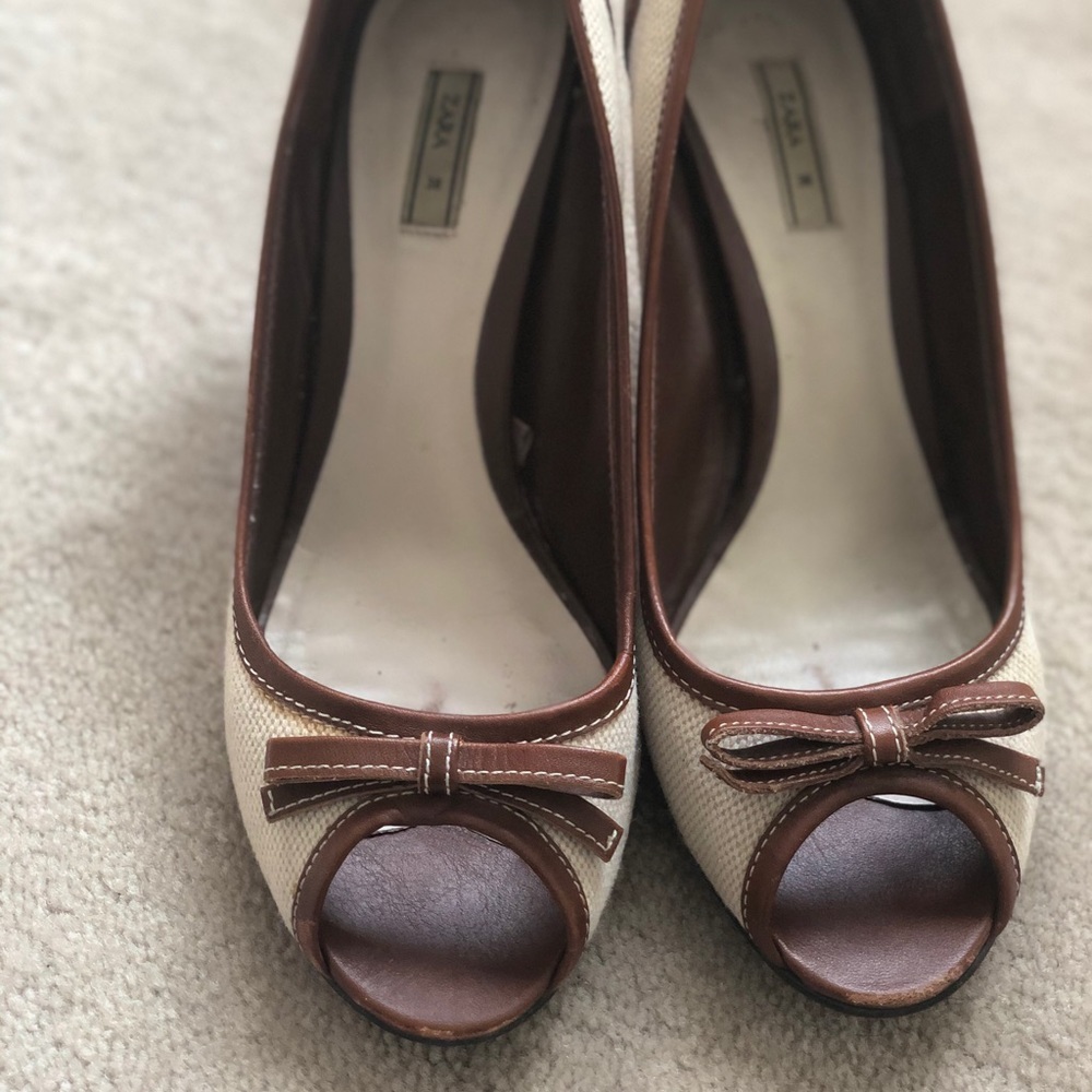 Zara open toe